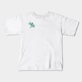 Peperomia Dolabriformis Leaf Kids T-Shirt